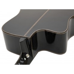 DIMAVERY ASW-60 Grande Westernguitar, black